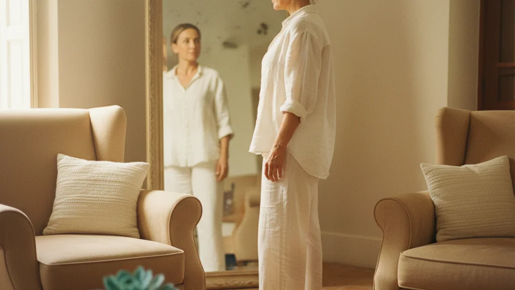 Vous maigrissez mais le miroir ne change pas ? Ce n'est pas dans votre tête (enfin si, mais pas comme vous croyez)