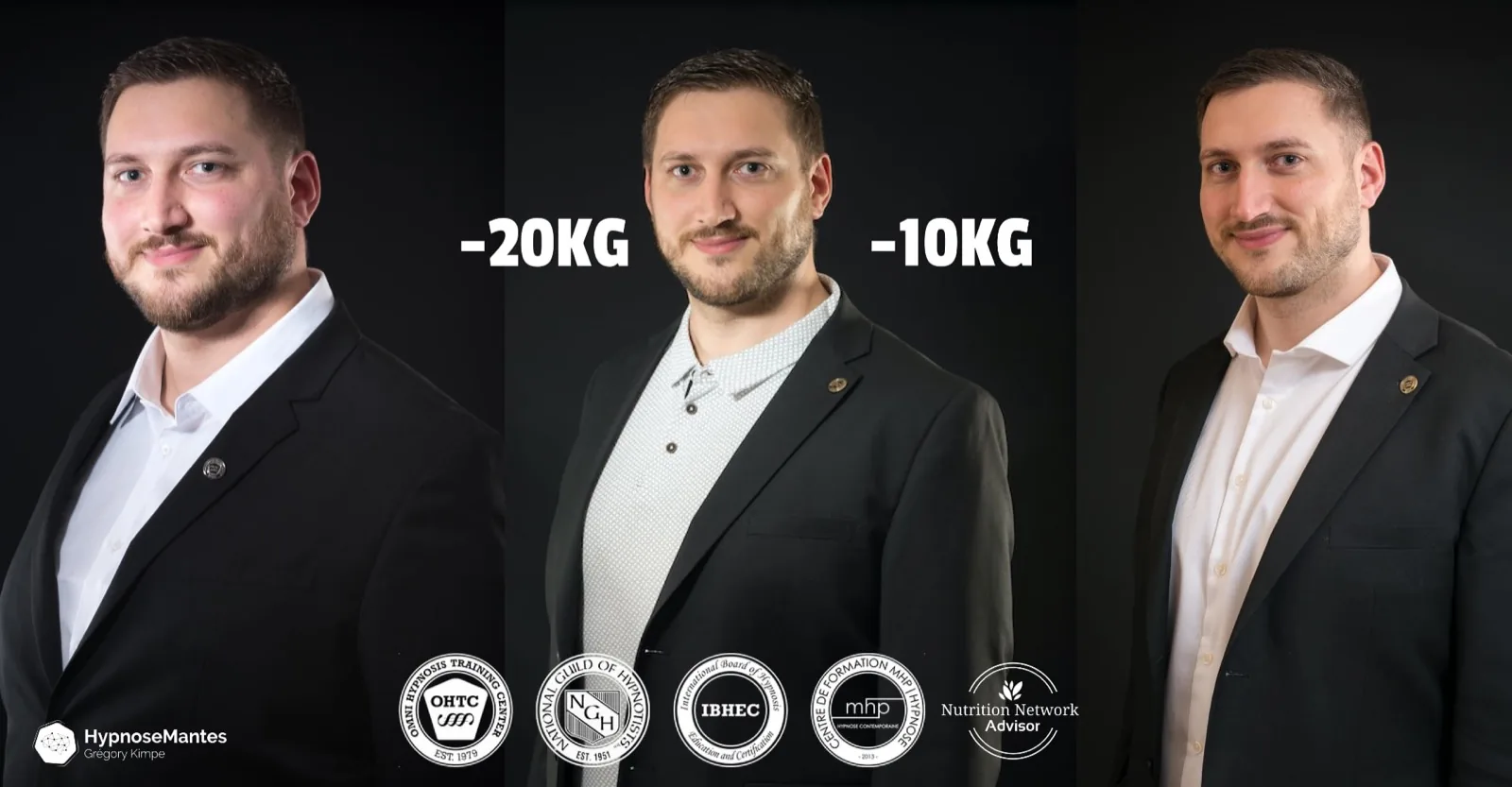 Grégory Kimpe — transformation -30 kg en 1 an
